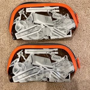 Benefit Makeup Bags (set of 2)